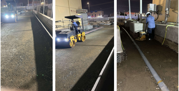 Electric Sub Station Asphalt work